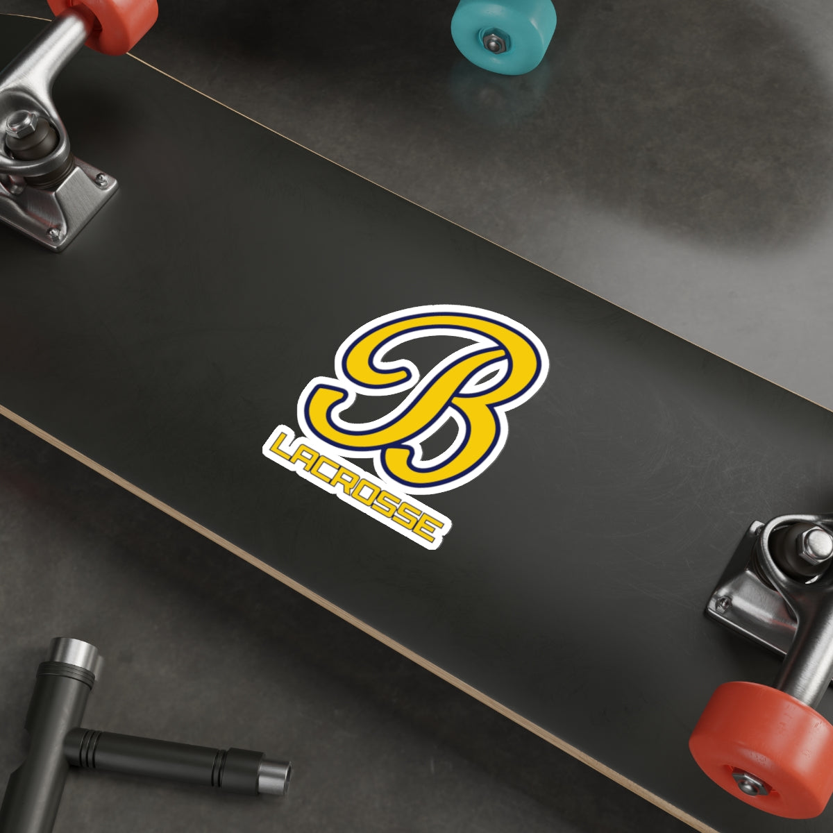 Bellevue Lacrosse Die-Cut Sticker