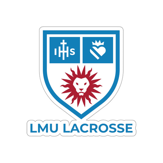 LMU Lacrosse Die-Cut Stickers