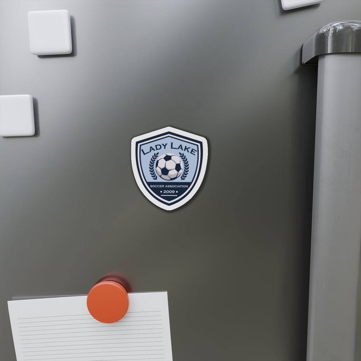 Lady Lake Soccer Association Die-Cut Magnet