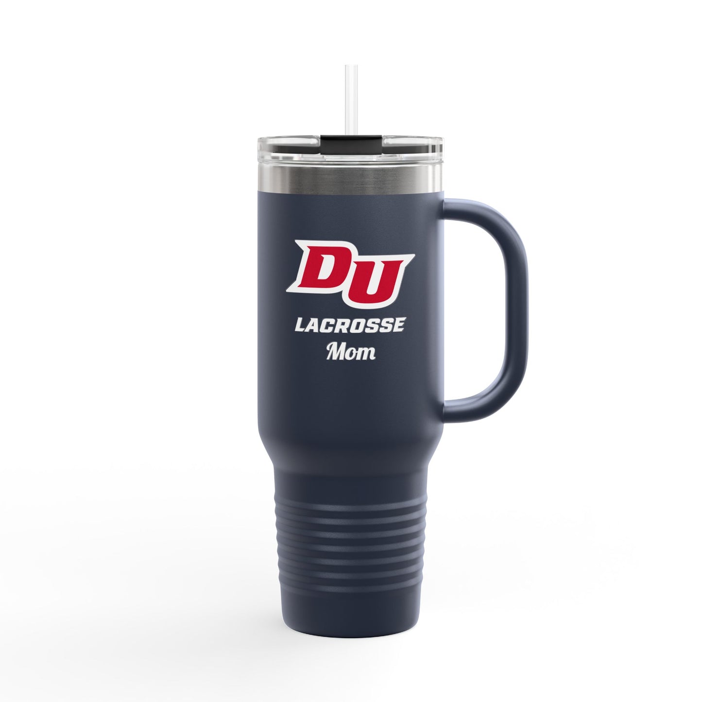 Drury Lacrosse Insulated Travel Mug (40oz) - Mom