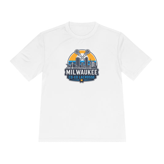 Adult Milwaukee Coed Lacrosse Club Sport-Tek Performance Shirt