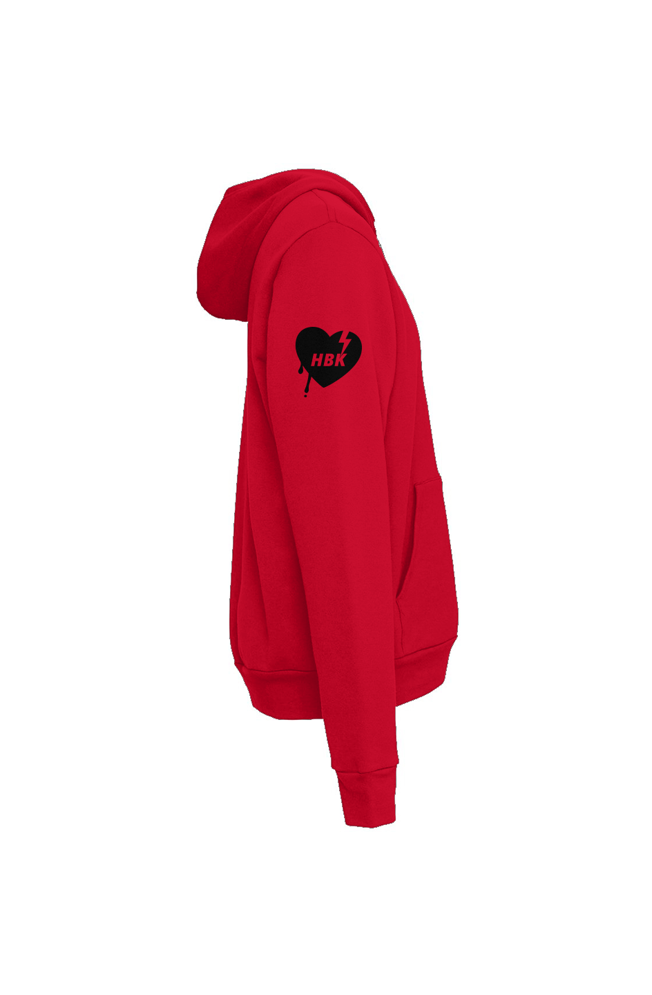 Adult HBK Bella + Canvas Sponge Fleece Pullover Hoodie 2