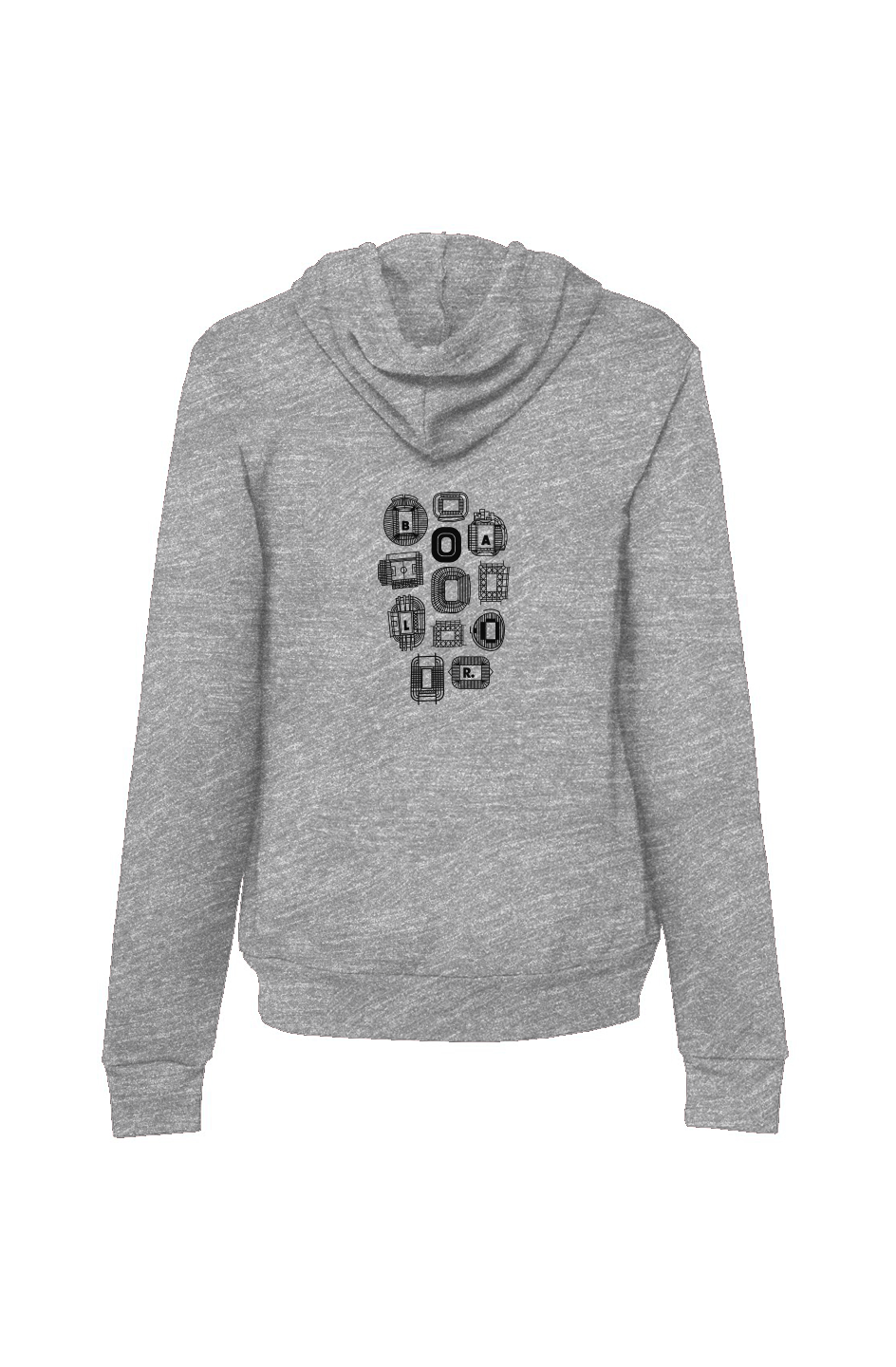 Adult HBK Bella + Canvas Sponge Fleece Pullover Hoodie 2
