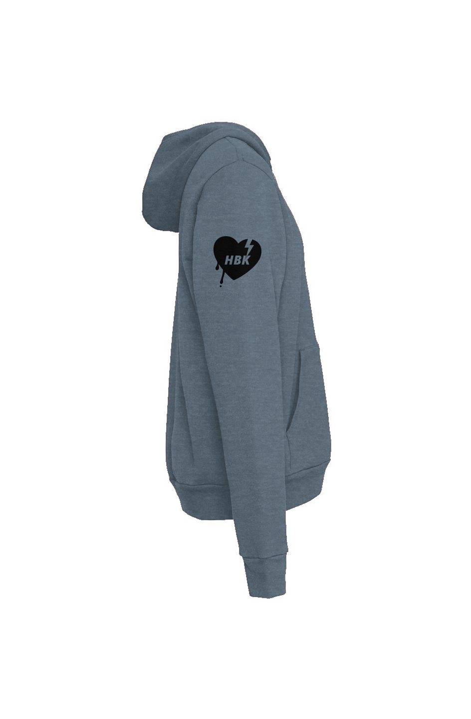 Adult HBK Bella + Canvas Sponge Fleece Pullover Hoodie 2