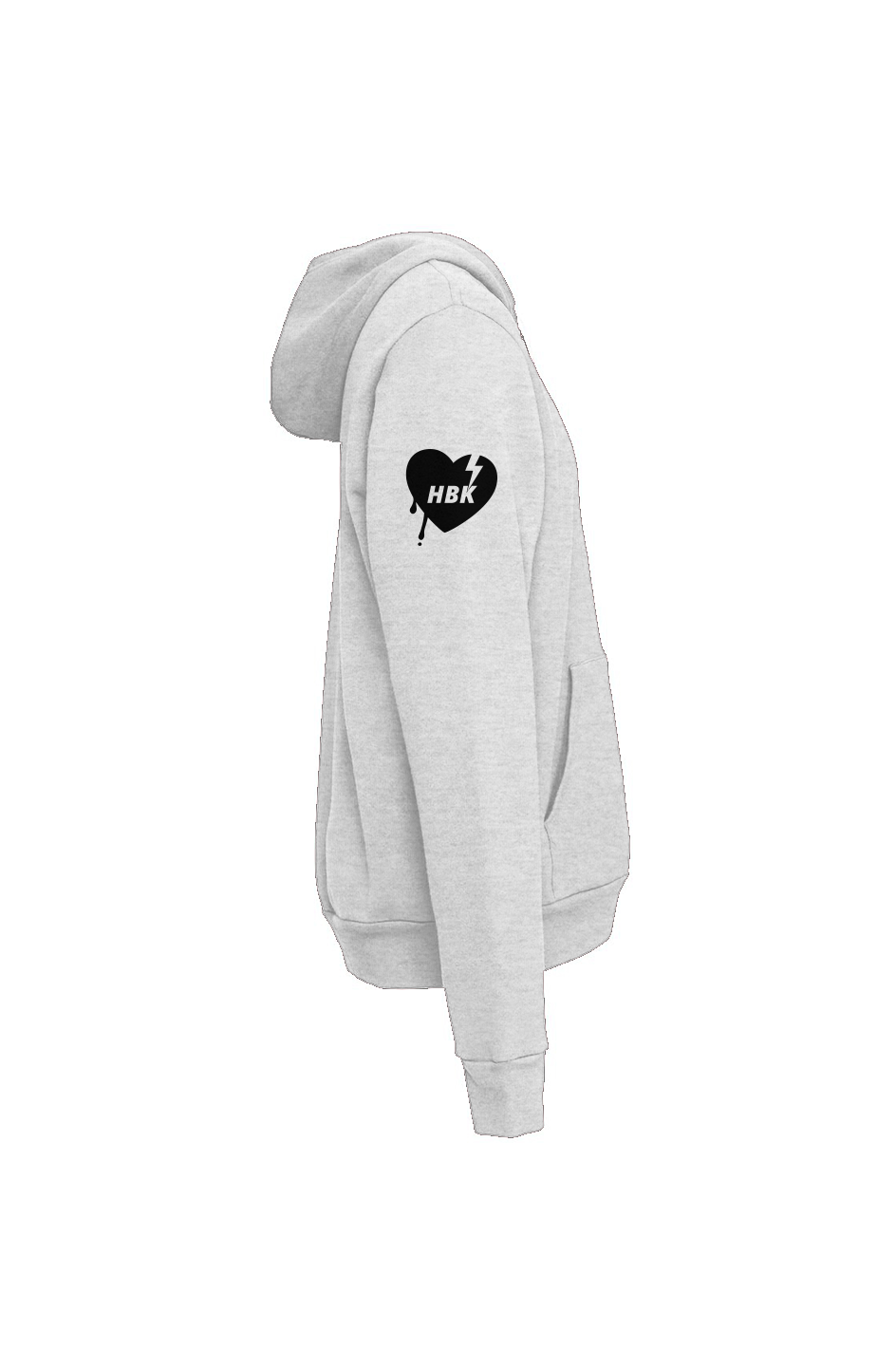 Adult HBK Bella + Canvas Sponge Fleece Pullover Hoodie 2