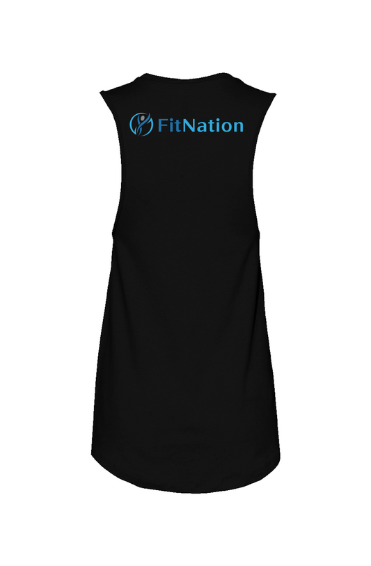 Women's FitNation Baseball Bella + Canvas Jersey Muscle Tank