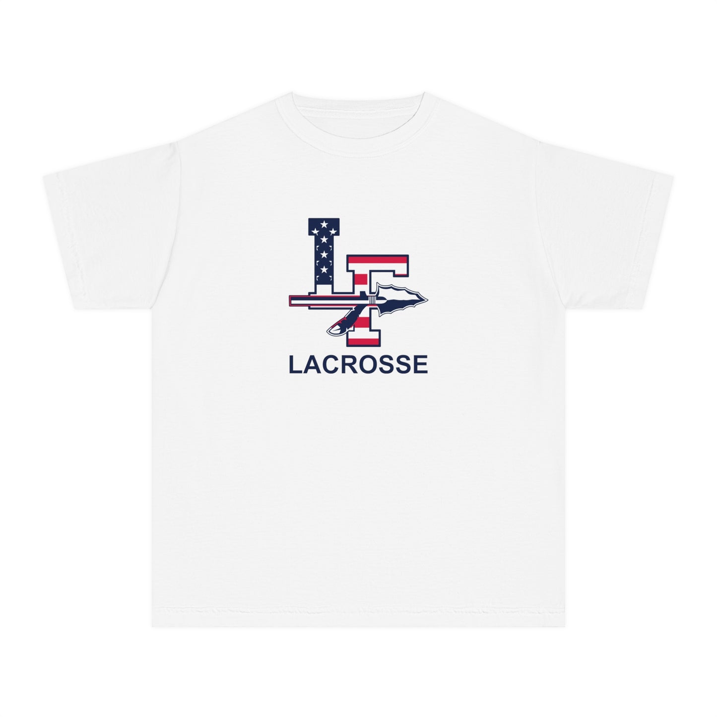 Youth LF Lacrosse Garment Dyed T-Shirt