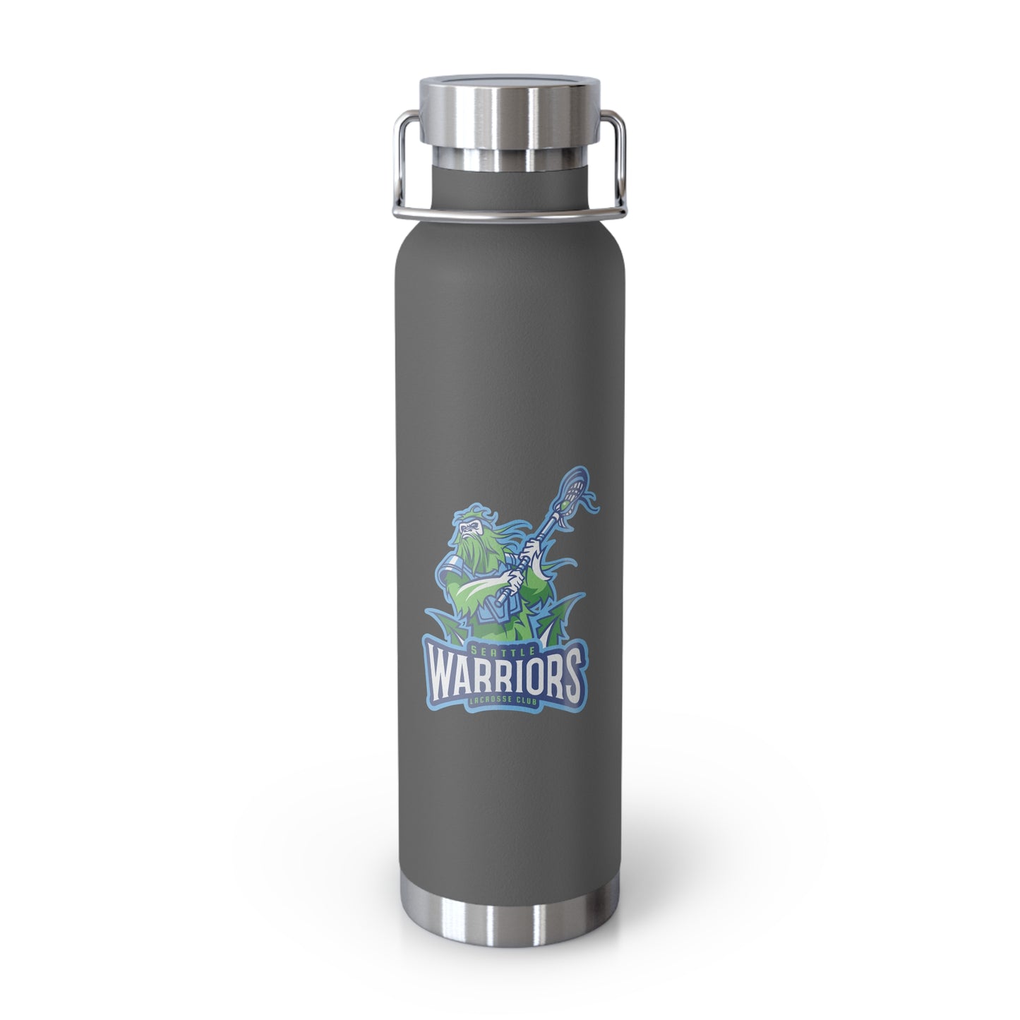 Seattle Warriors Lacrosse Copper Vacuum Insulated Bottle (22oz)
