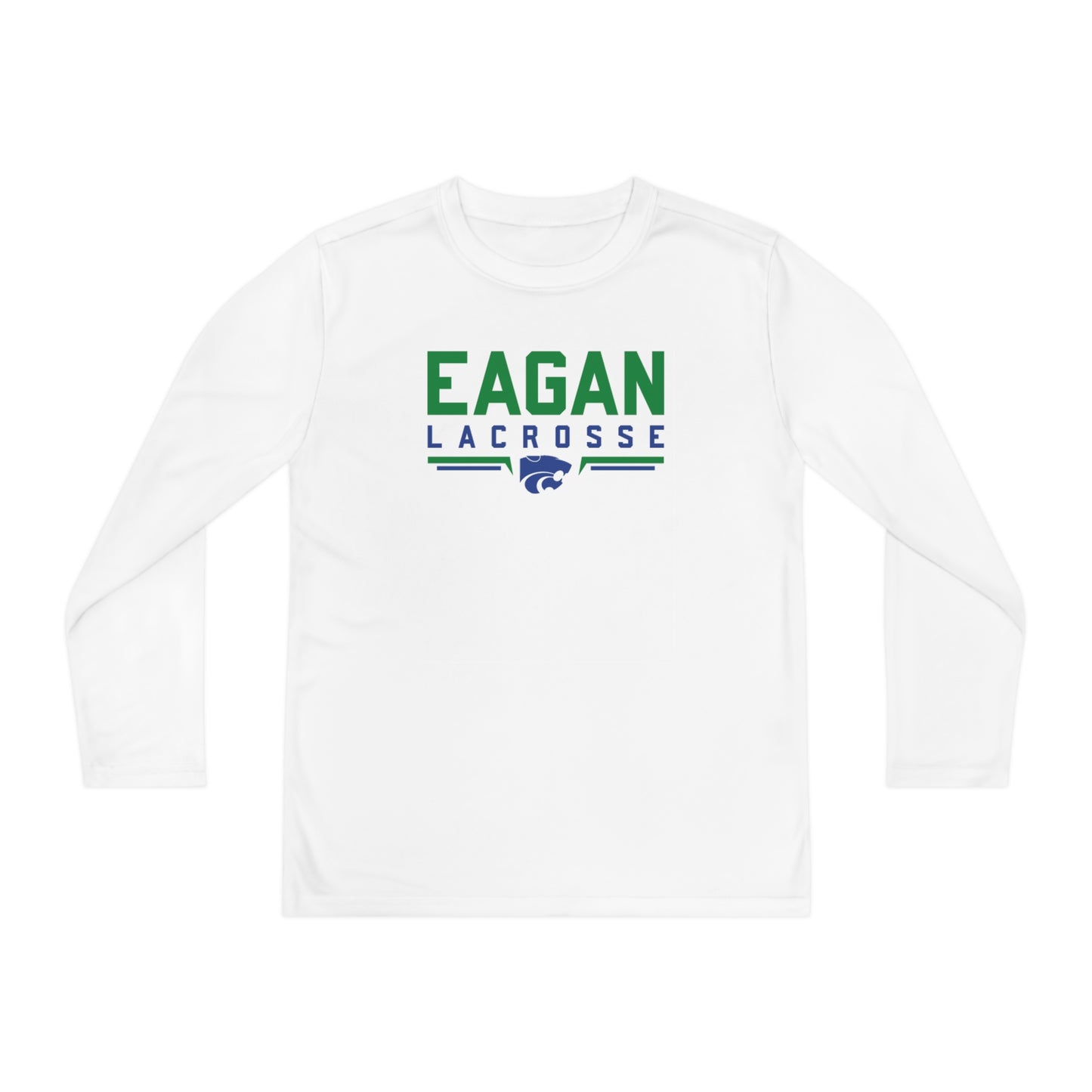 Youth Eagan Boys Lacrosse Sport-Tek Performance Long Sleeve
