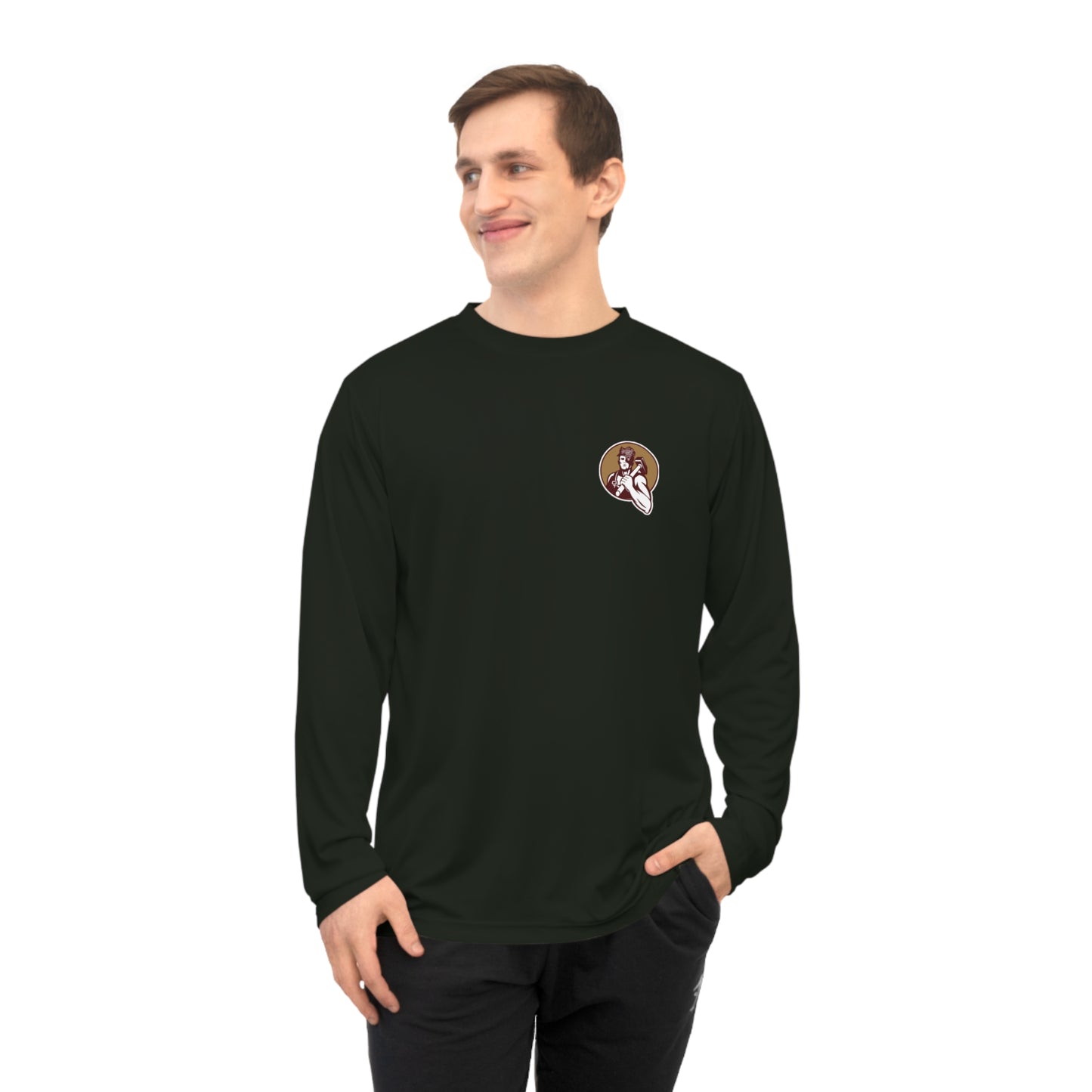 Adult Brunswick Wrestling Team 365 Performance Long Sleeve