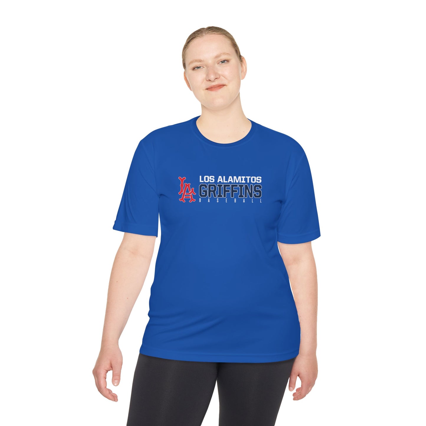Los Alamitos Griffins Baseball Unisex Moisture Wicking Tee