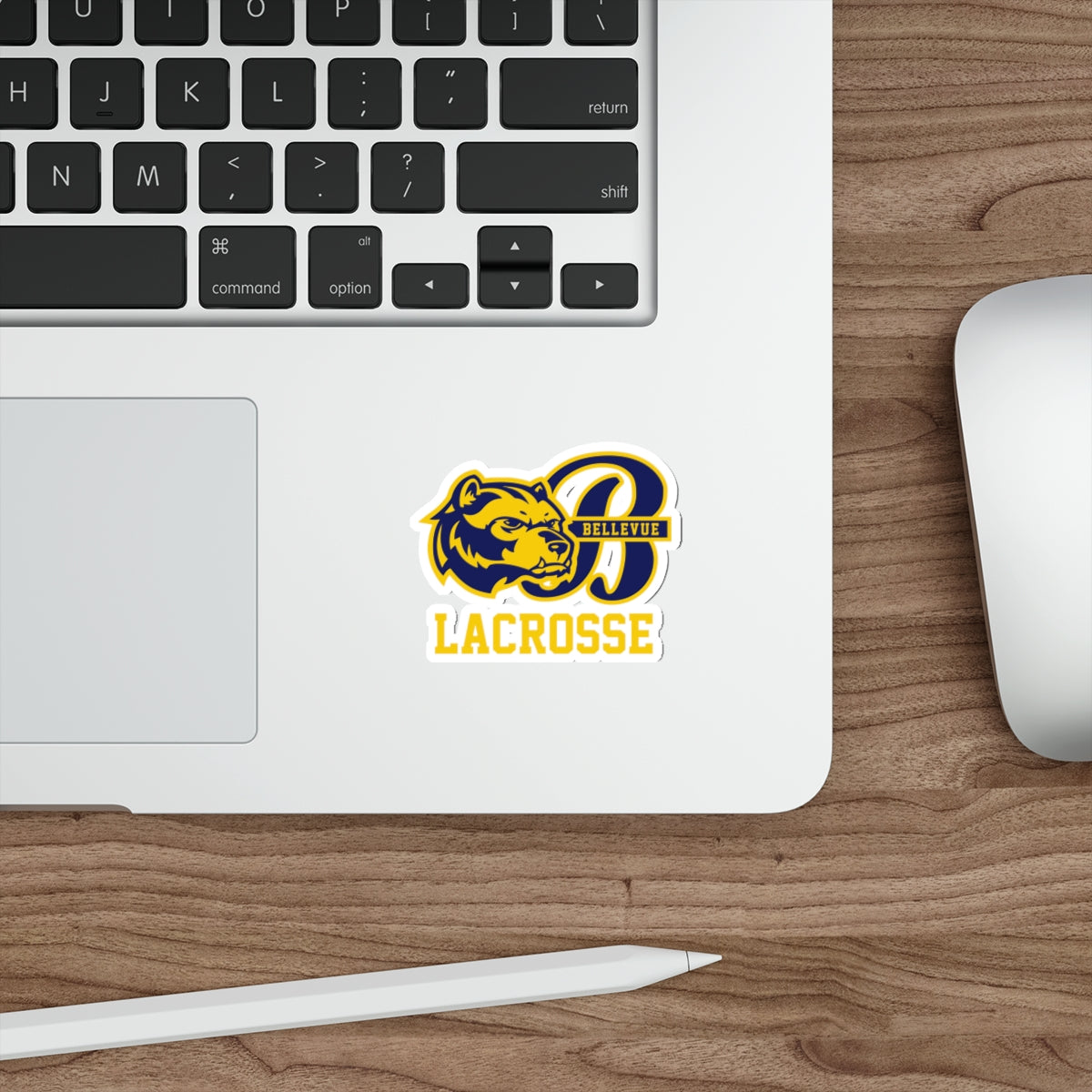 Bellevue Lacrosse Die-Cut Outdoor Sticker