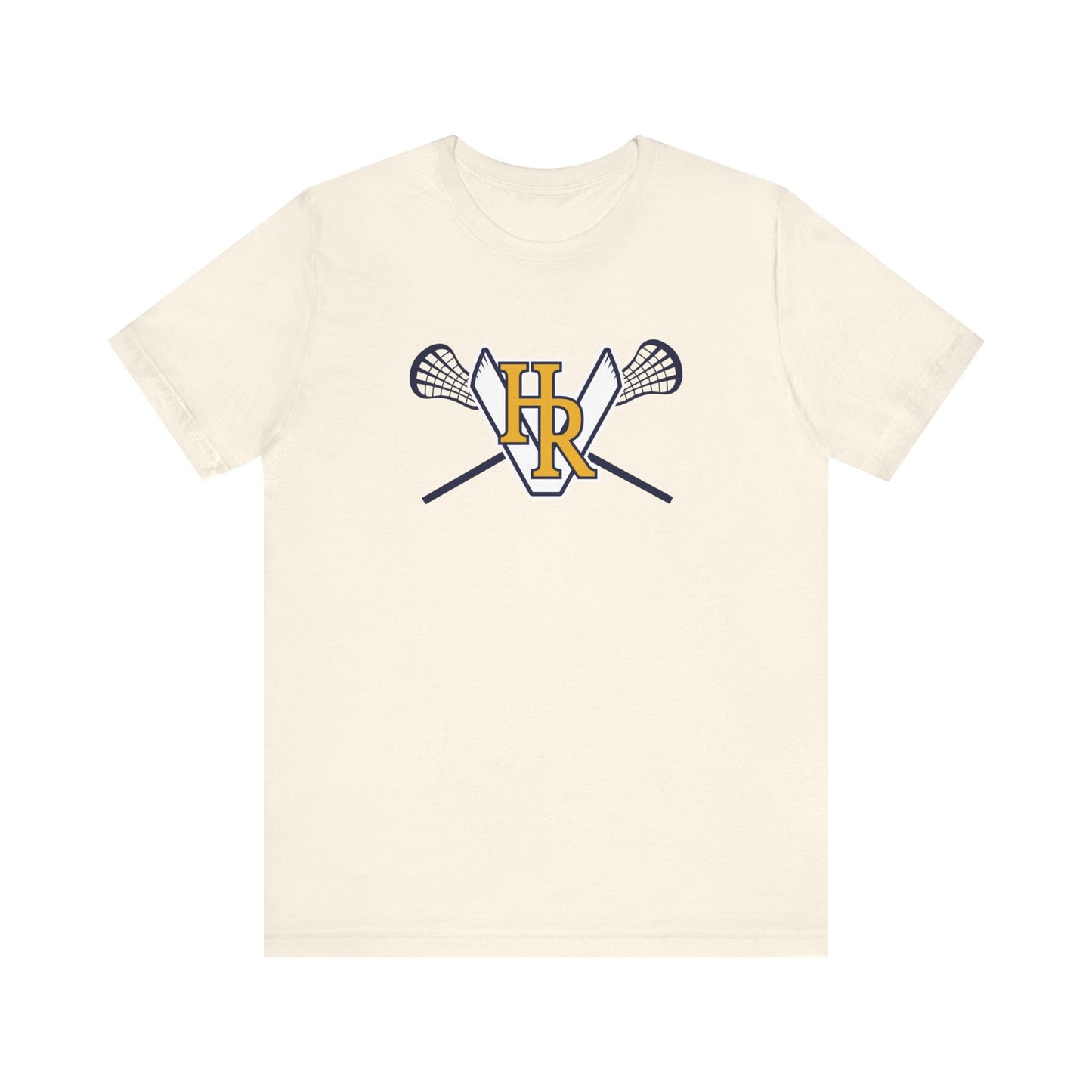 Adult HRV Lacrosse Bella + Canvas Short Sleeve Cotton Tee