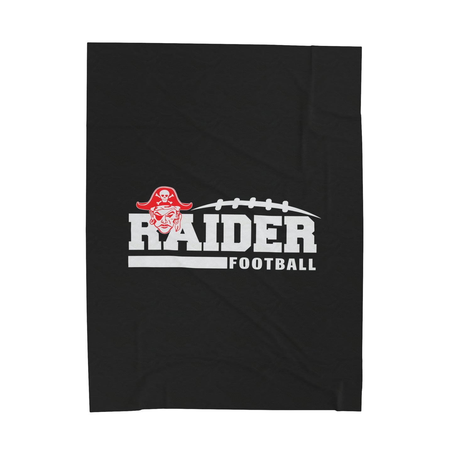 Fairport Football and Cheer Velveteen Plush Blanket