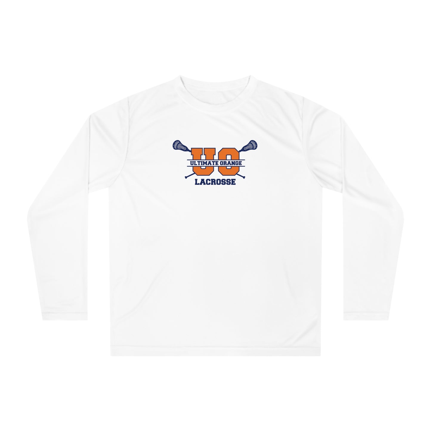 Adult Ultimate Orange Team 365 Performance Long Sleeve