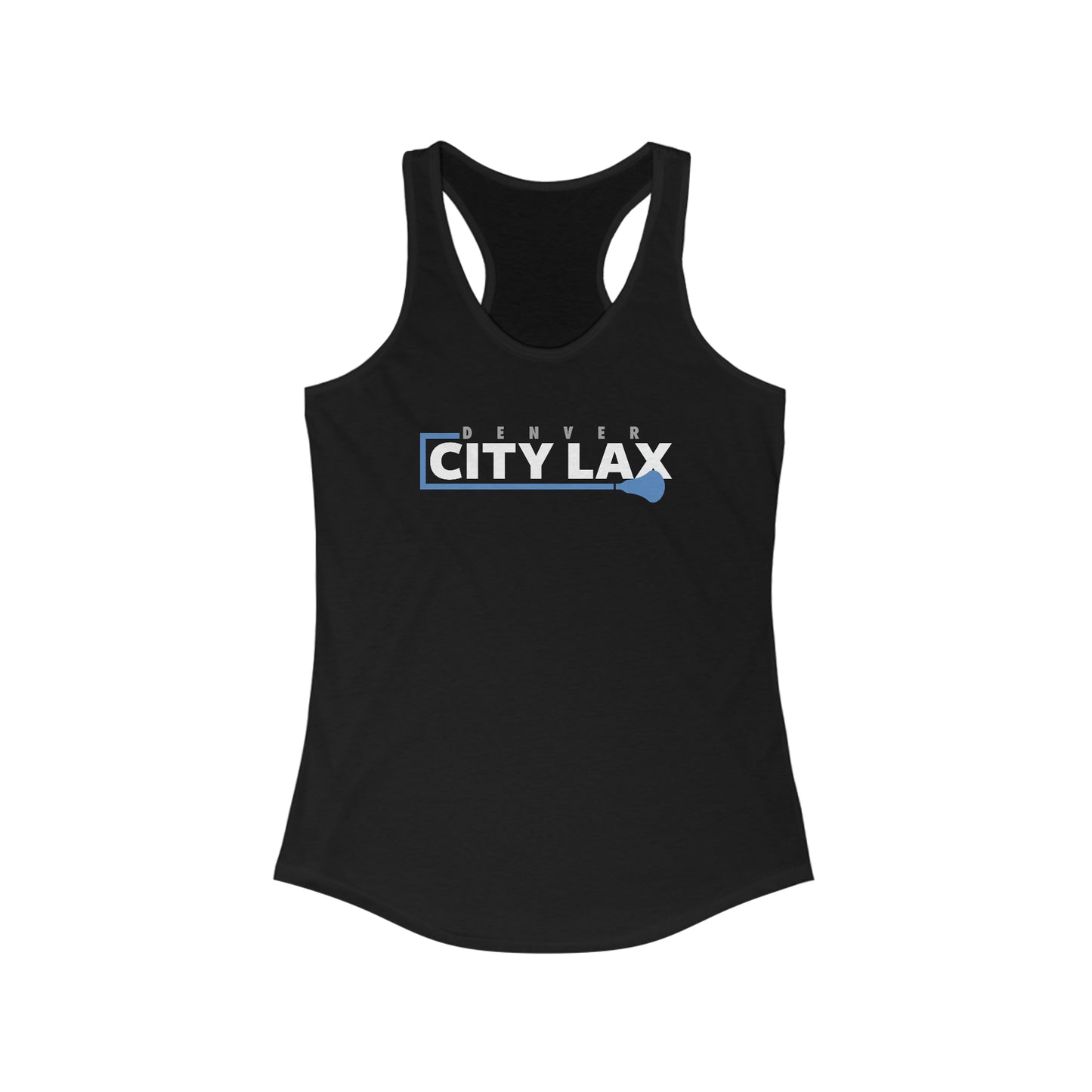 Women's Denver City Lax Next Level Racerback Tank