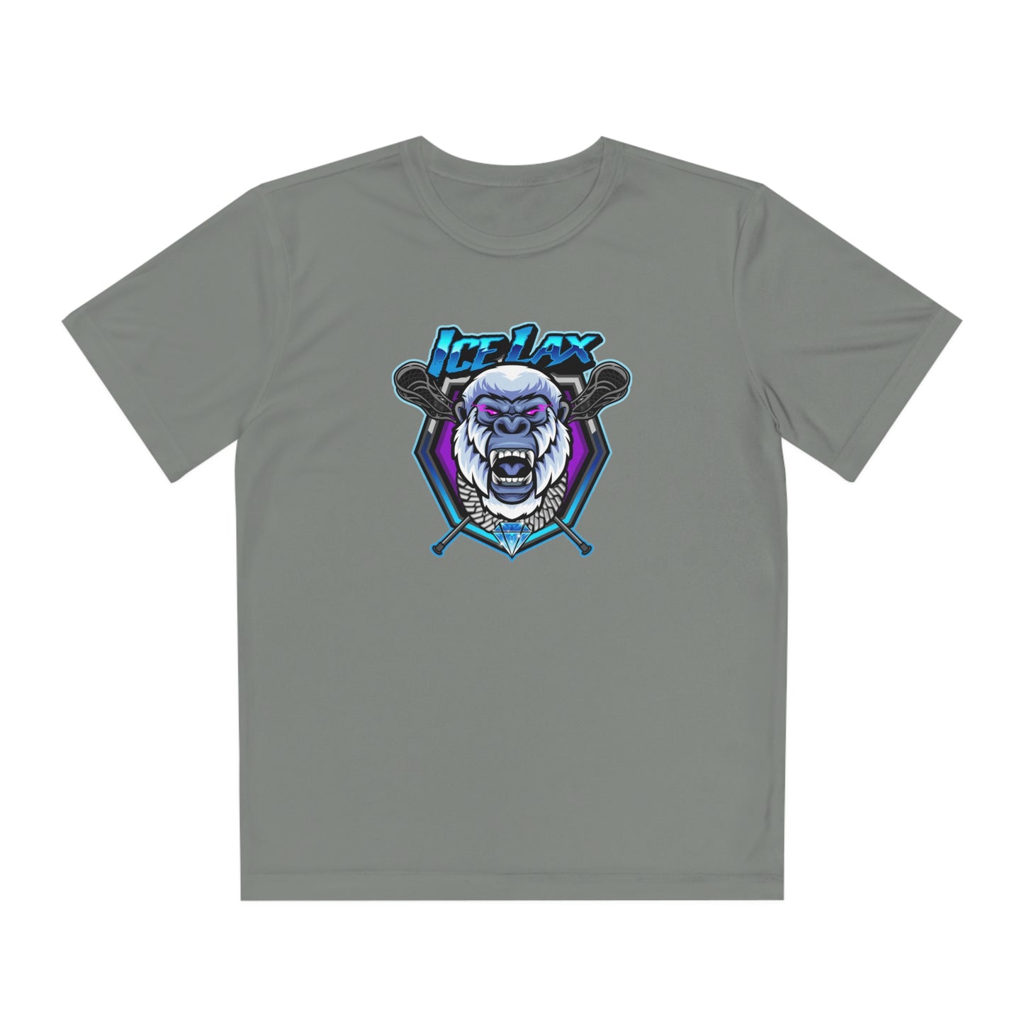 Youth ICE LAX Sport-Tek Performance T-shirt