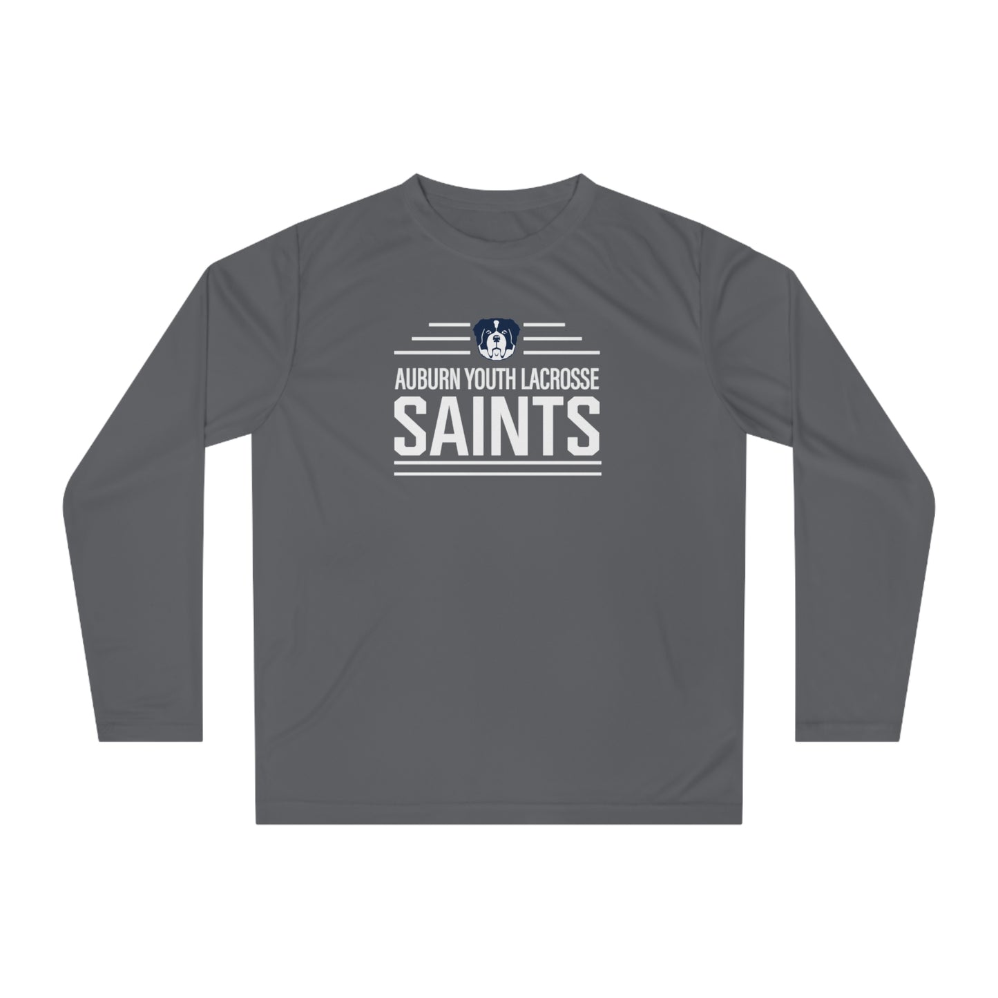 Adult Auburn Youth Lacrosse Team 365 Performance Long Sleeve Shirt