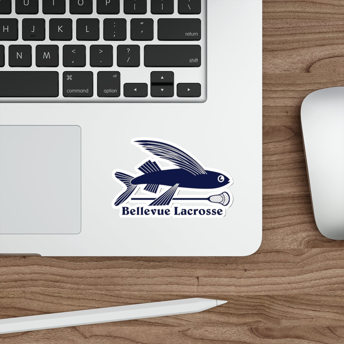 Bellevue Lacrosse Die-Cut Sticker