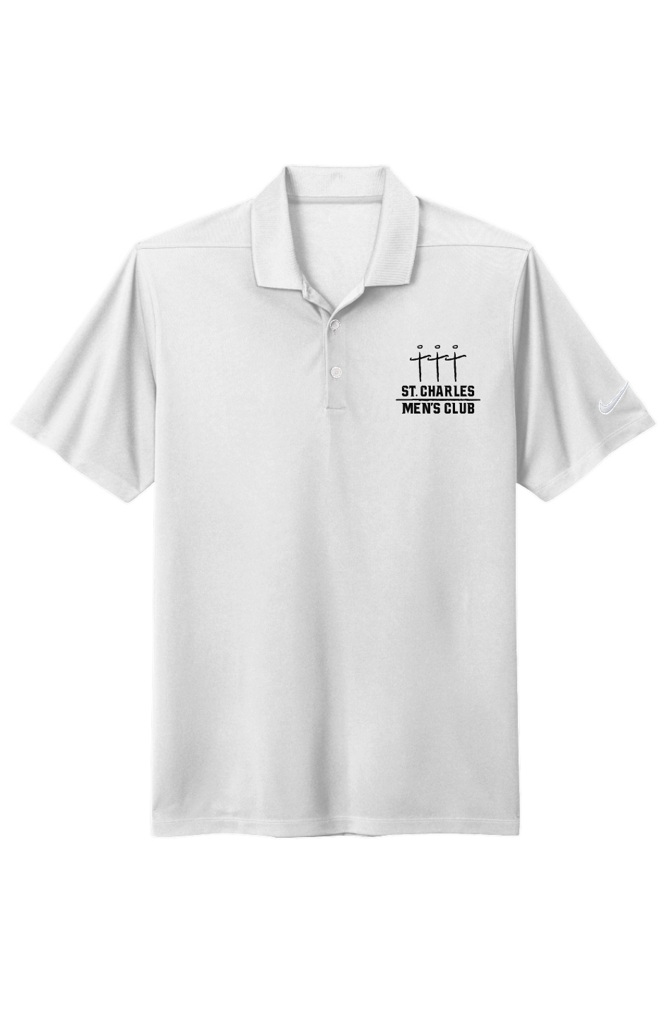 Adult St. Charles Club Nike Dri-FIT Micro Pique 2.0 Polo
