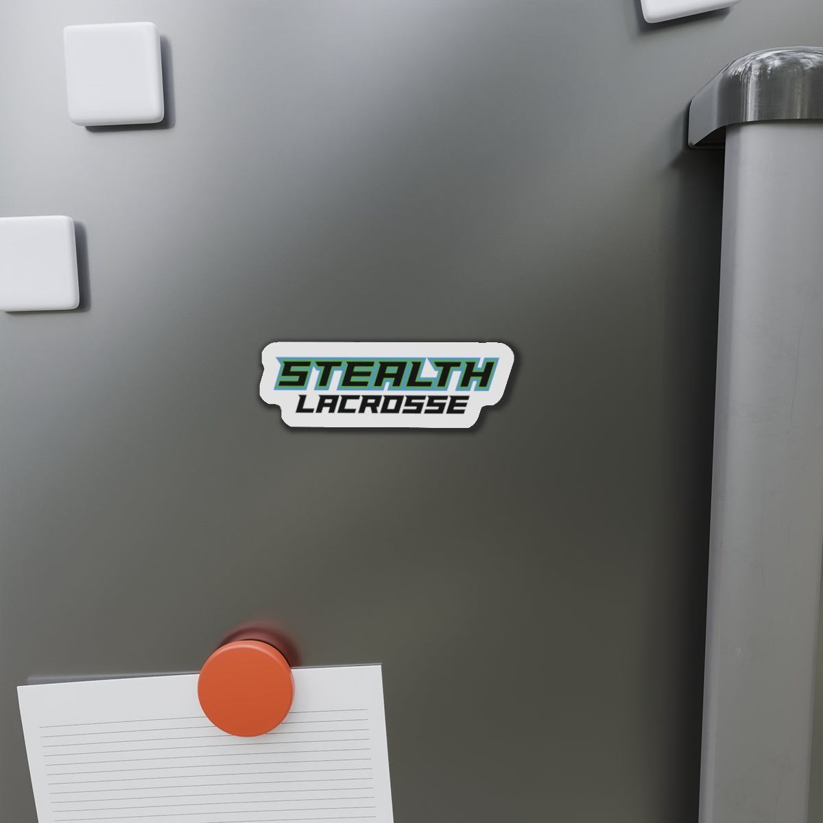 Stealth Lacrosse Die-Cut Magnet