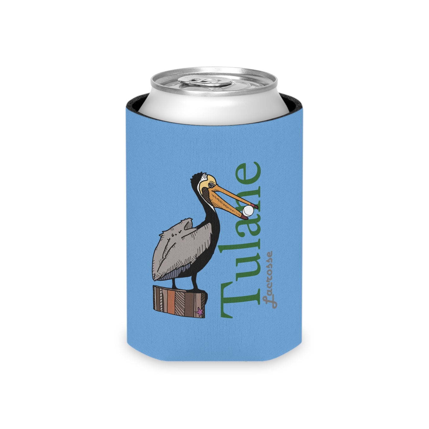 Tulane Lacrosse Can Cooler (3-Pack)