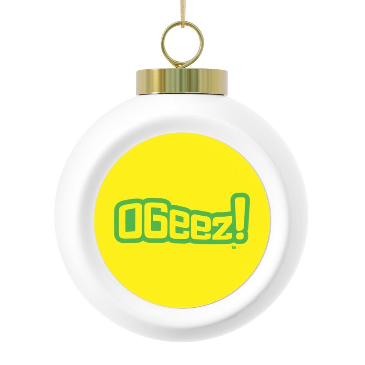 OGeez Christmas Ball Ornament