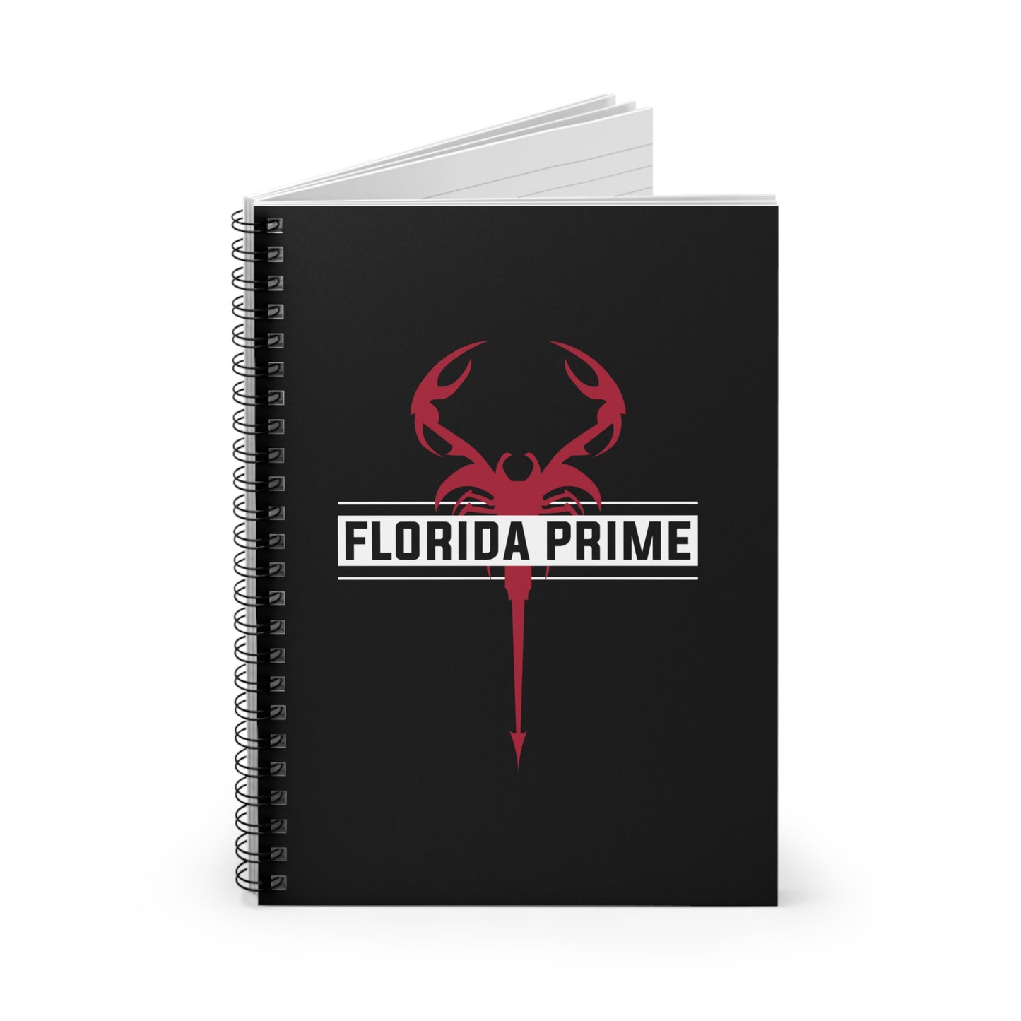 Florida Prime Lacrosse Spiral Notebook - Ruled Line (8" x 6")