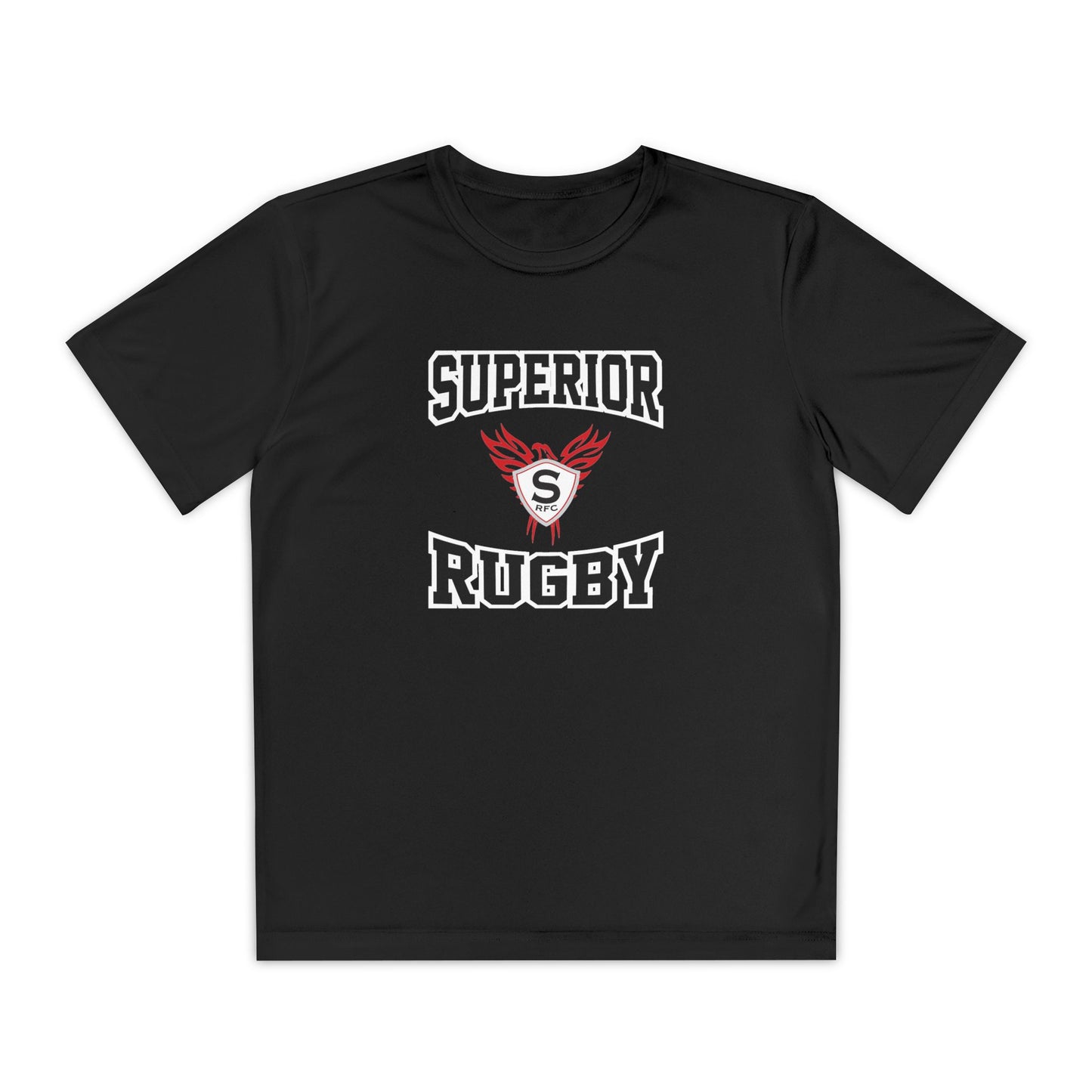 Youth Superior Rugby Football Sport-Tek Performance T-Shirt
