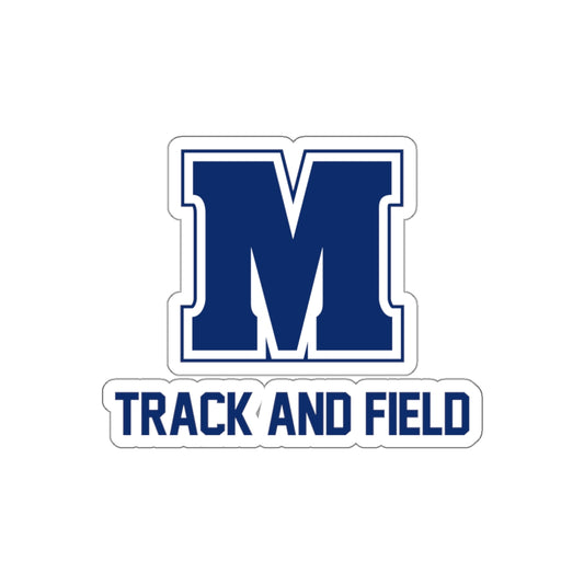 Maclay Track & Field Die-Cut Outdoor Sticker (3"x3")