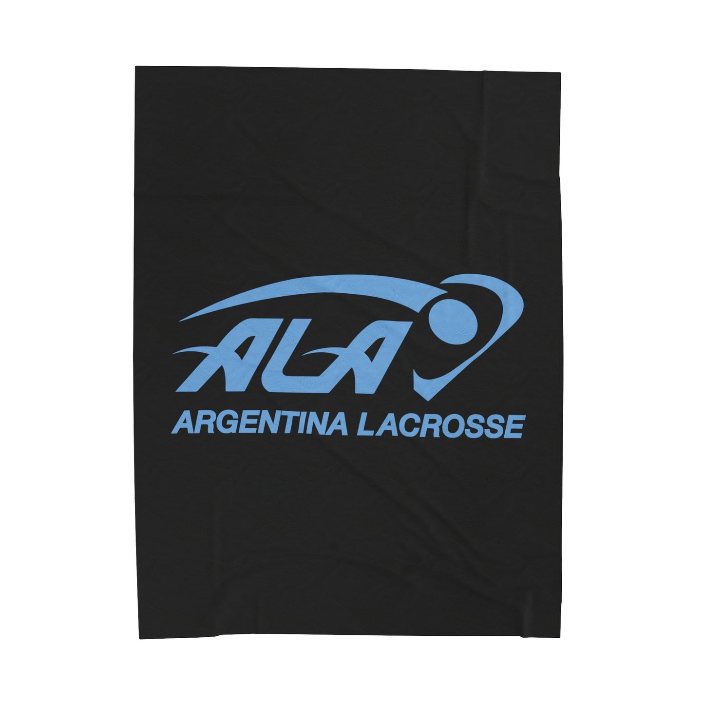 Argentina Lacrosse Velveteen Plush Blanket