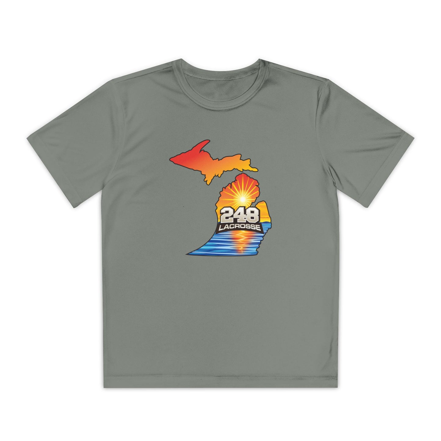 Youth 248 Lacrosse Sport-Tek Performance T-shirt