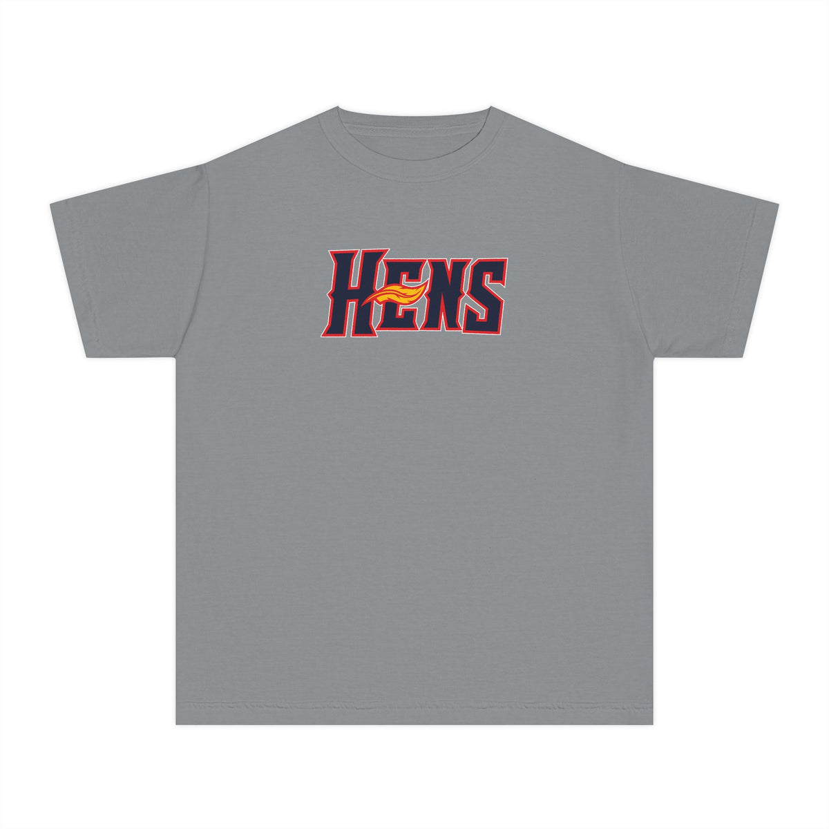 Youth Mudhens Baseball Comfort Colors Garment Dyed T-Shirt