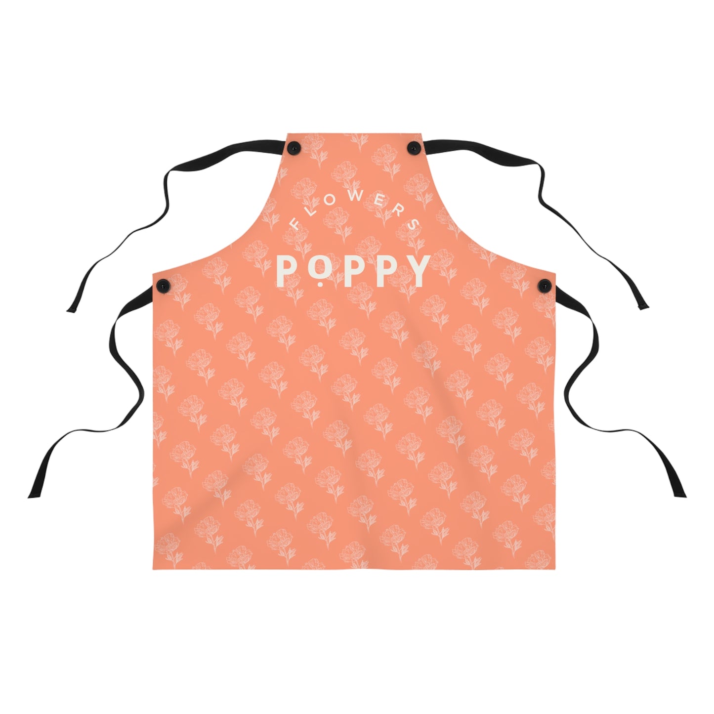 Poppy Flowers Apron