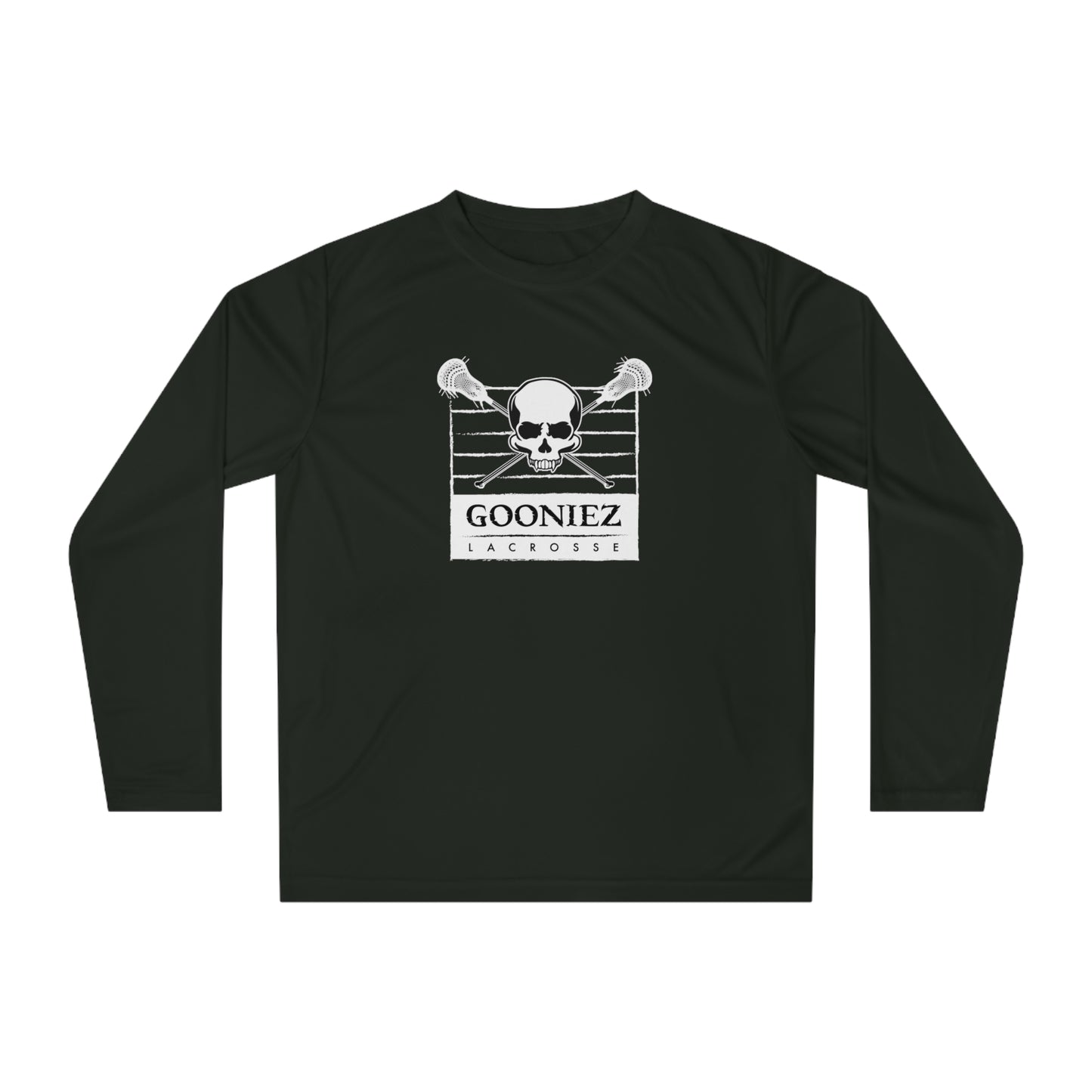 Adult Gooniez Lacrosse Long Sleeve Shirt