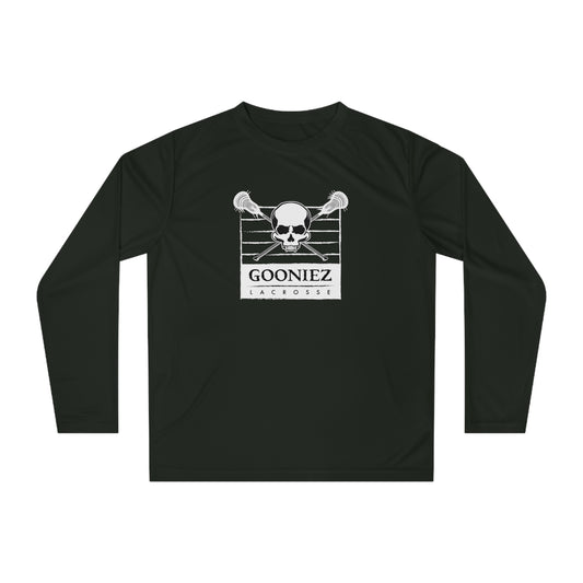 Adult Gooniez Lacrosse Long Sleeve Shirt