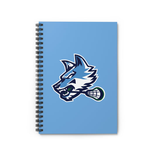 Sun Valley Lacrosse Spiral Notebook - Ruled Line (8" x 6")
