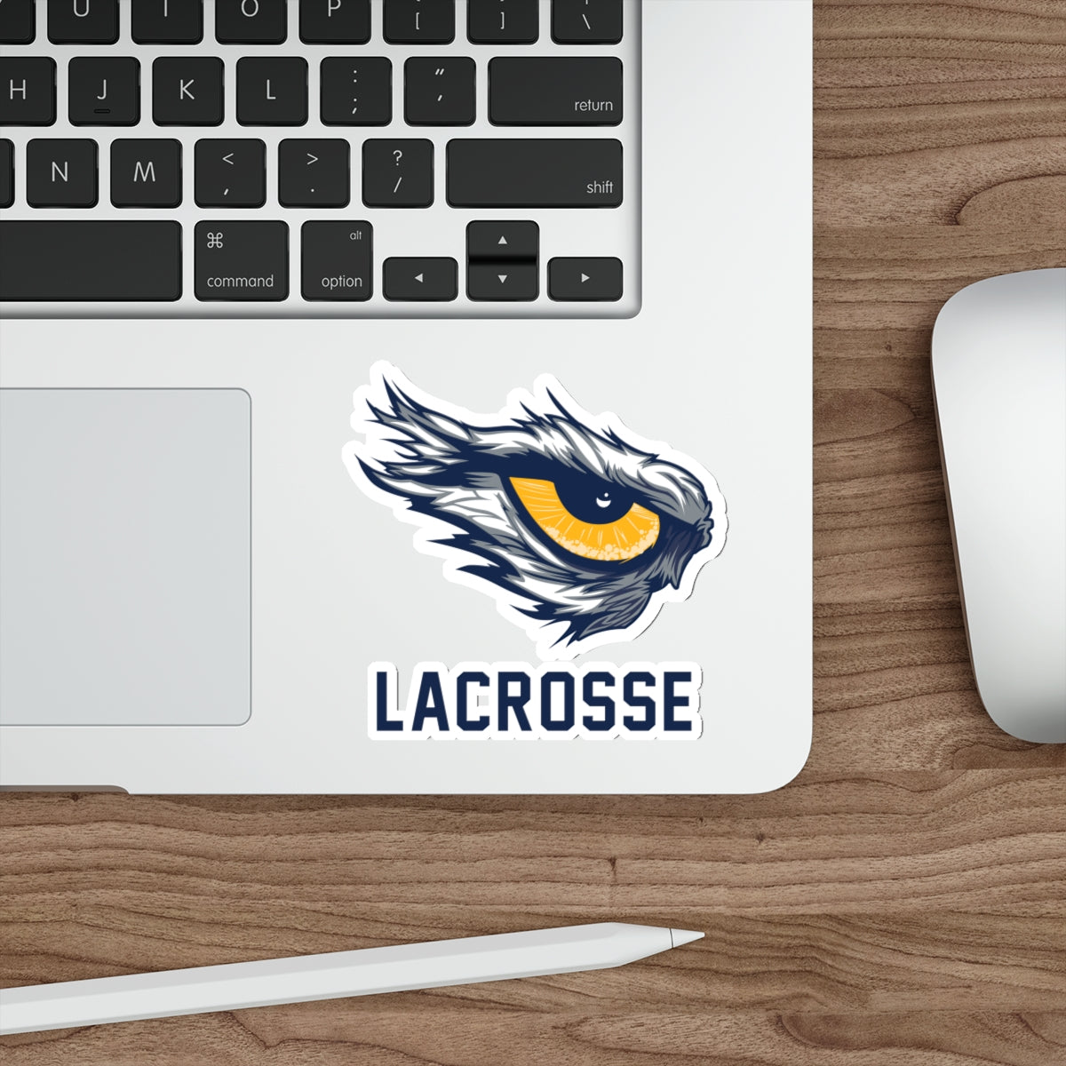 Seymour Lacrosse Die-Cut Stickers