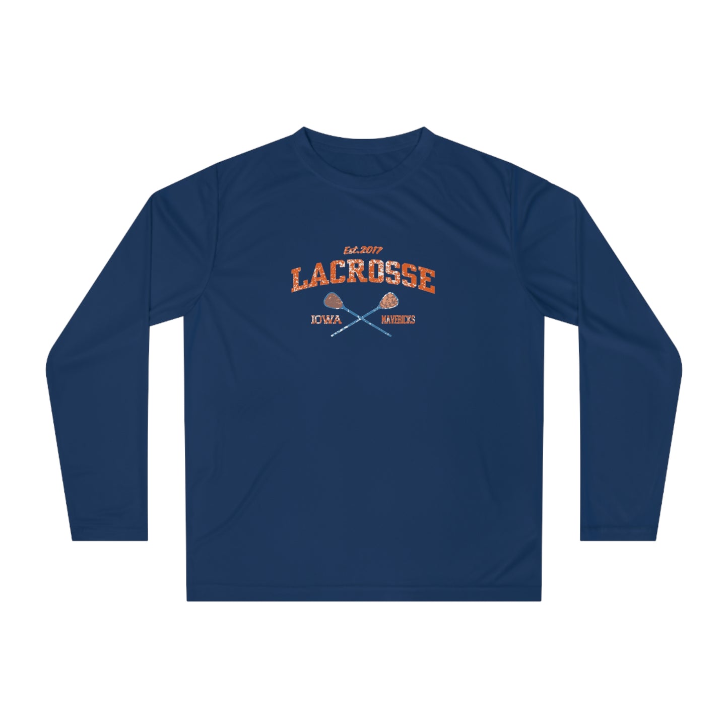 Adult Iowa Mavericks Team 365 Performance Long Sleeve Shirt