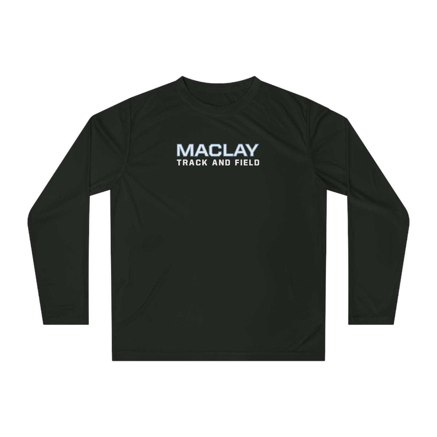Adult Maclay Track & Field Performance Long Sleeve Shirt