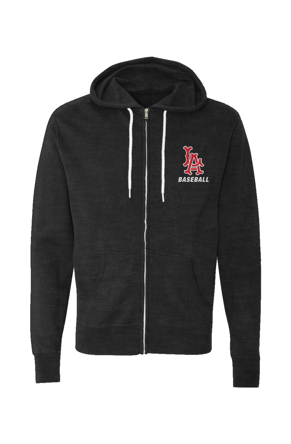 Adult LA Baseball Lightweight Full Zip Hoodie