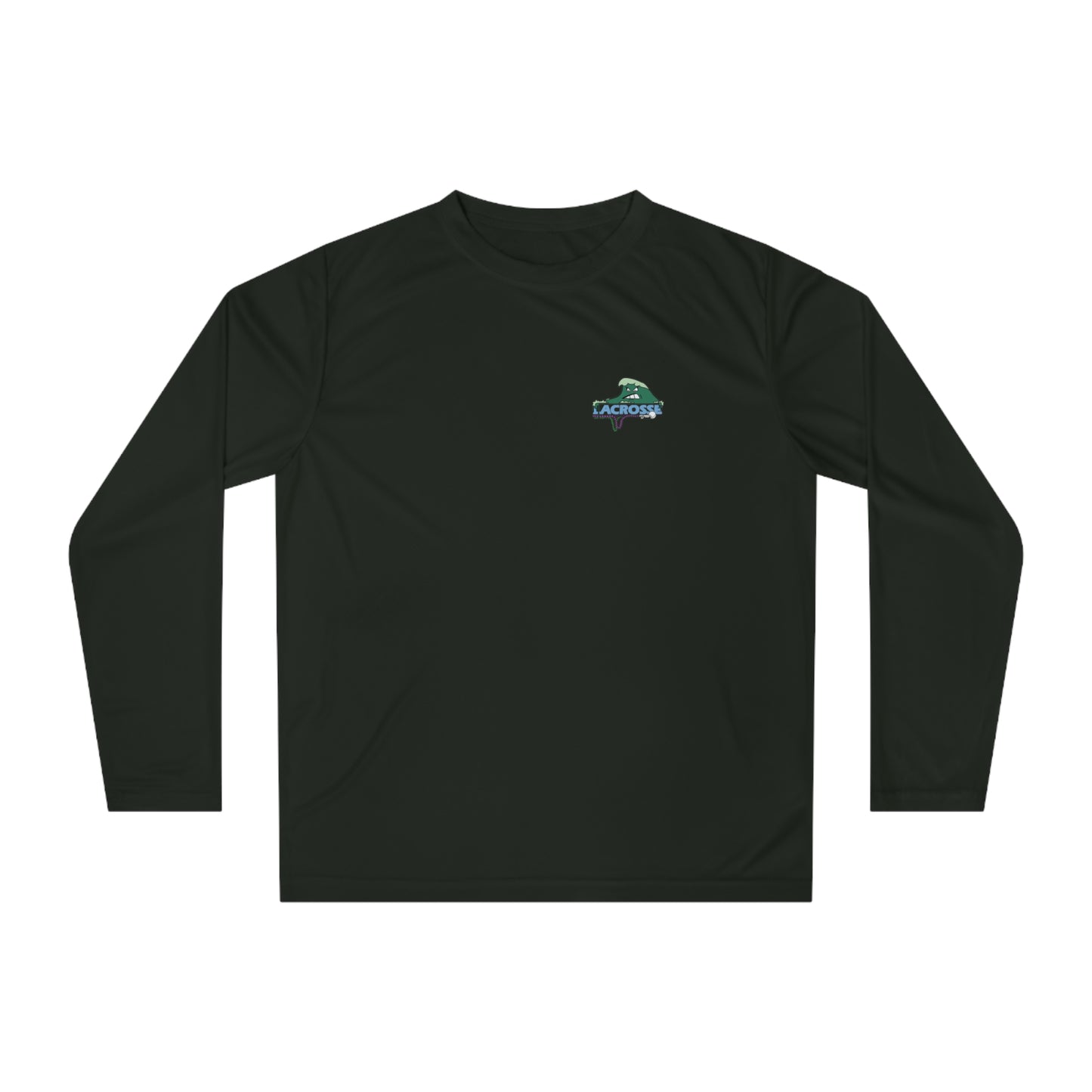 Adult Tulane Lacrosse Team 365 Performance Long Sleeve Shirt