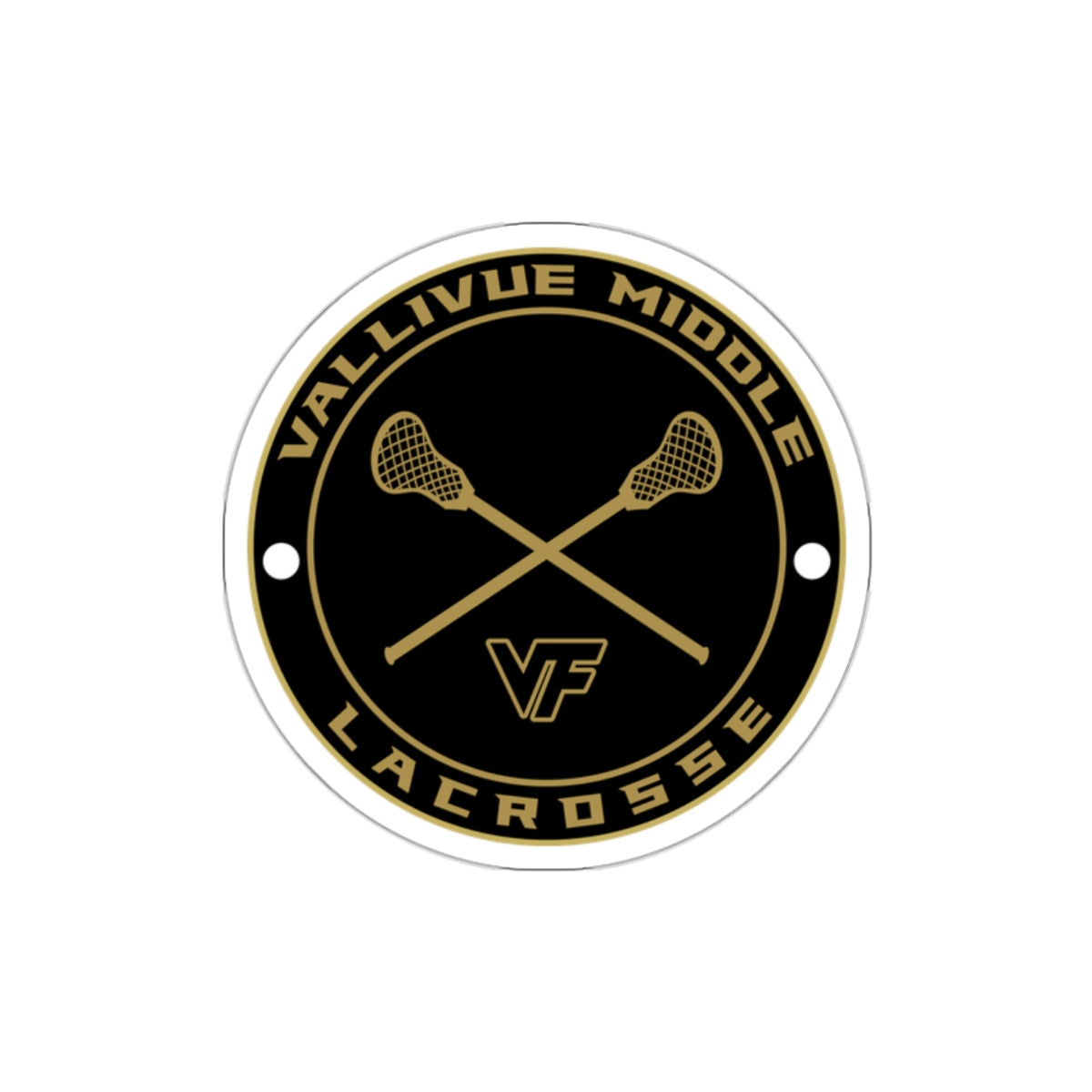 Vallivue Lacrosse Die-Cut Stickers