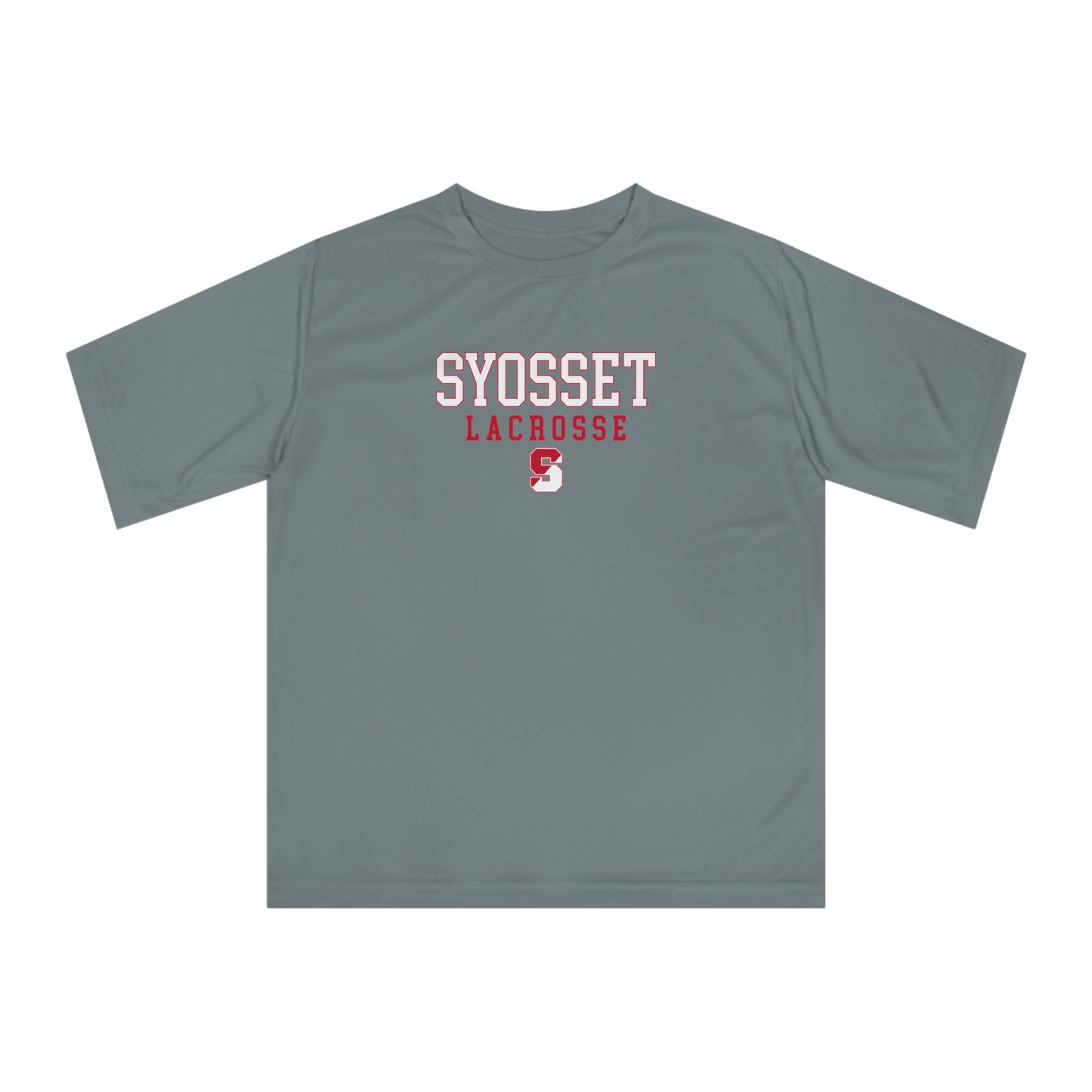 Adult Syosset Lacrosse Team 365 Zone Performance T-shirt