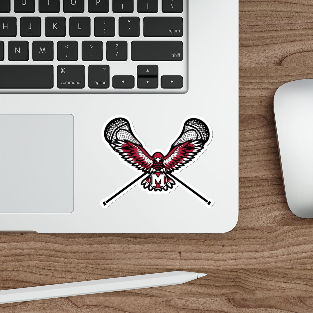 Montrose Lacrosse Die-Cut Sticker