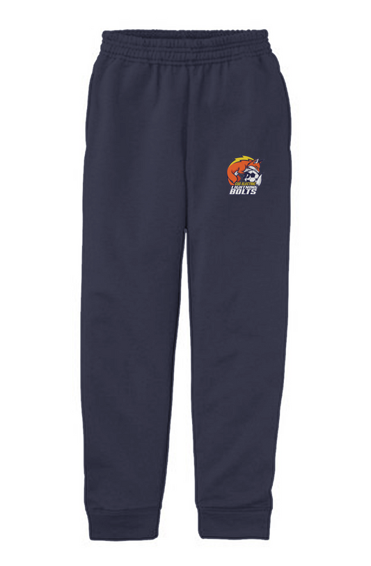 Youth Lightning Bolts Port & Company Fleece Jogger