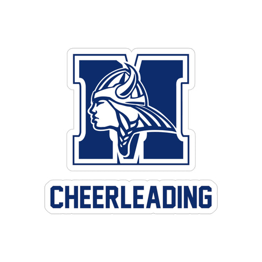 Maclay Cheer Transparent Outdoor Die-Cut Stickers