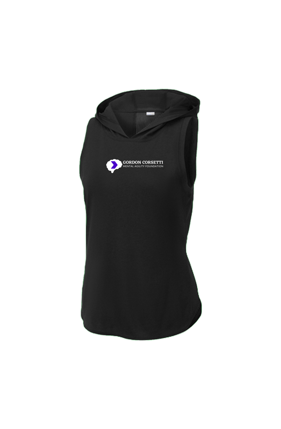 Women's  PosiCharge Tri-Blend Hoodie Tank