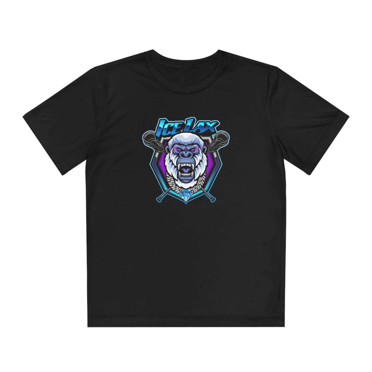 Youth ICE LAX Sport-Tek Performance T-shirt