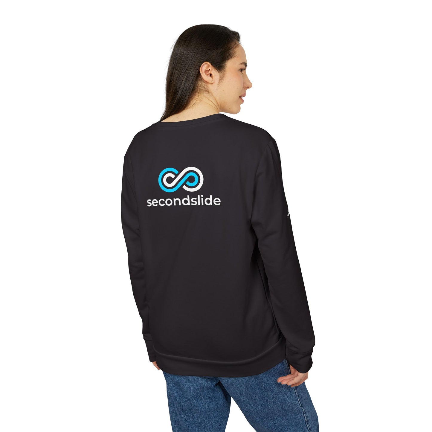 adidas® Unisex Fleece Crewneck Sweatshirt